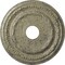 Ekena Millwork Dublin Medallion (Canopies up to 5 1/8"), 17 7/8"OD x 3 5/8"ID x 1 1/4"P, Castle Stone Crackle CM17DUCSC - alternate 1